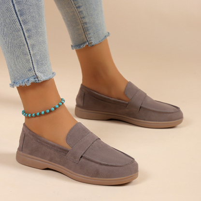 🔥Last Day Promotion 70% OFF ⏰2025 New Suede Slip On Comfortable Orthopedic Loafers - Proven Plantar Fasciitis, Foot and Heel Pain Relief