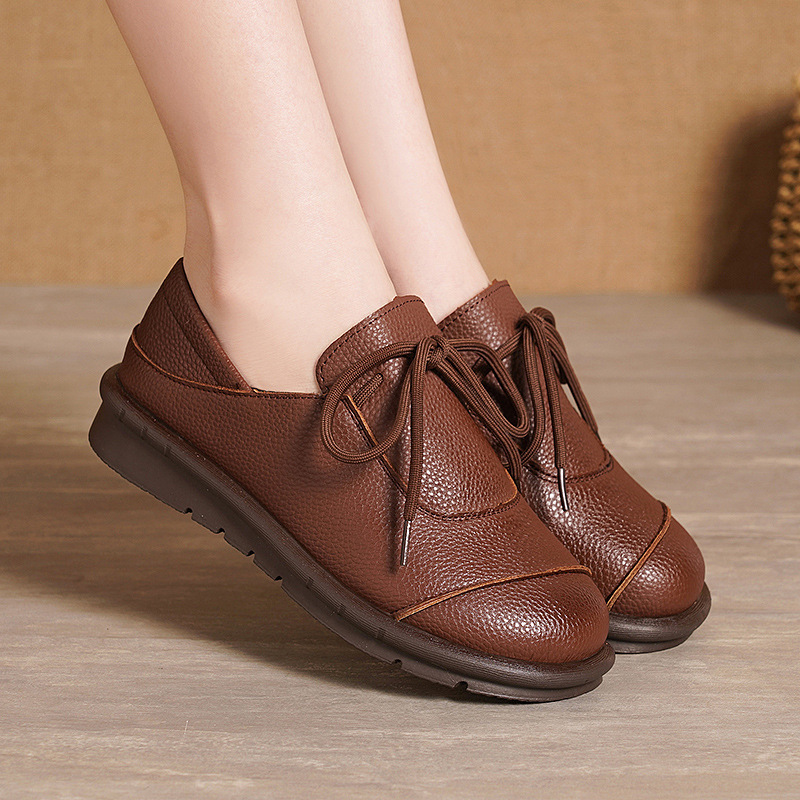 ⏰Promotion - 70% OFF🔥- Women's Soft Sole Casual Leather Orthopaedic Shoes - Improve Posture and Get Rid of Painless Walking and Standing