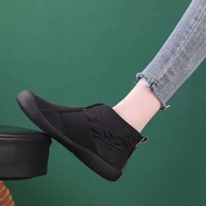 🔥Last Day Promotion 50% OFF⏰Women's Waterproof Non-slip Warm Ankle Boots - Proven Plantar Fasciitis, Foot and Heel Pain Relief