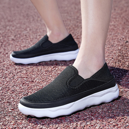 Men's Comfortable And Breathable Sports Collapsible Heel Loafer
