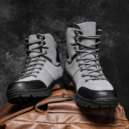 ⏰Promotion - 50% OFF🔥Men's Waterproof Non-slip Anti-puncture Hiking Boots Ankle Support Wide Toe Arch Support Orthopedic Work Boots