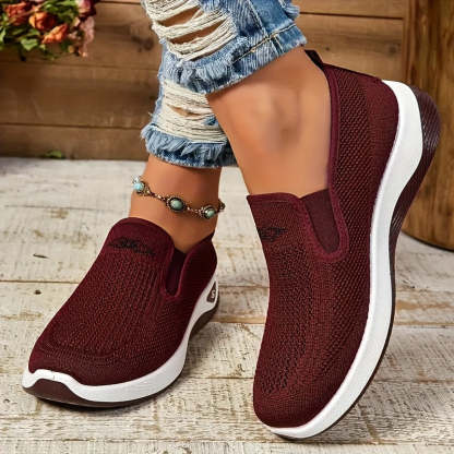 🔥Last Day Promotion 70% OFF🔥-Women's Comfortable Breathable Knitted Sneakers - Proven Plantar Fasciitis, Foot and Heel Pain Relief