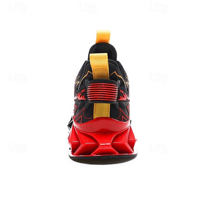 ⏰Promotion - 70% OFF🔥Men's Neon Wave Design Breathable Upper and Cushioned Sole Orthopedic Sneaker