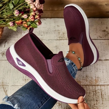 🔥Last Day Promotion 70% OFF🔥-Women's Comfortable Breathable Knitted Sneakers - Proven Plantar Fasciitis, Foot and Heel Pain Relief