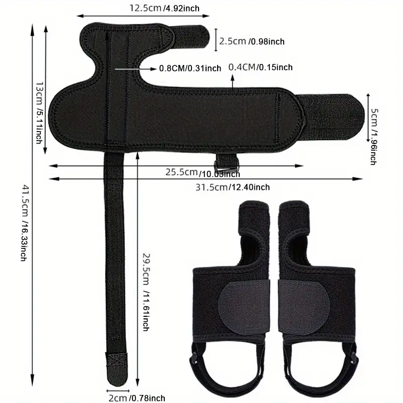 Bunion Device Bigfoot Toe Heavy Camp Toe Splitter Adjustable Day and Night Toe Immobilization Strap