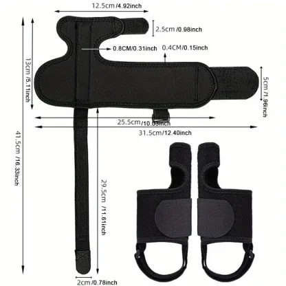Bunion Device Bigfoot Toe Heavy Camp Toe Splitter Adjustable Day and Night Toe Immobilization Strap