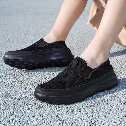 Men's Comfortable And Breathable Sports Collapsible Heel Loafer