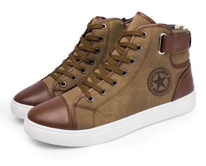 🔥Last Day Sale 70% OFF🔥Men's High Top Skate Shoes - Breathable Sneakers with Platform