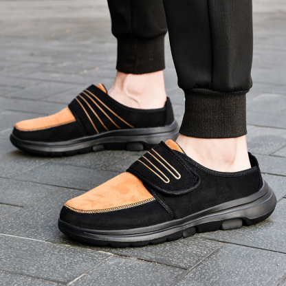 🔥Last Day 70% OFF ⏰MEN'S COMFORTABLE SUEDE THICK SOLE SLIP-ON CASUAL SHOES - Proven Plantar Fasciitis, Foot and Heel Pain Relief