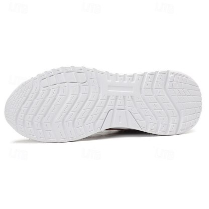 🔥Hot Sale🎁--50% OFF🎉Men's Sneakers with Comfortable Slip Resistant Lace-up Black and White Black / Red White