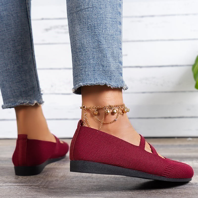 🔥Limited Time Offer 70% OFF🔥Women's Breathable Flat Shoes - Proven Plantar Fasciitis, Foot and Heel Pain Relief