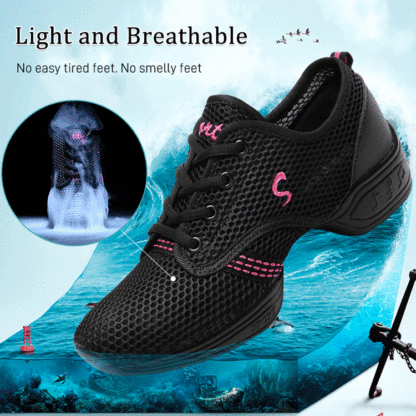 🔥Last Day 70% OFF ⏰soft soled mesh shoes for fitness and dance - Proven Plantar Fasciitis, Foot and Heel Pain Relief