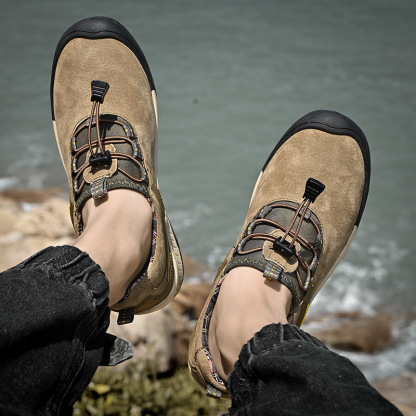 🔥On This Week Sale 70% OFF🔥MEN'S OUTDOOR COMFORTABLE ORTHOPEDIC HIKING SNEAKERS - Painless Standing For 12 Hours