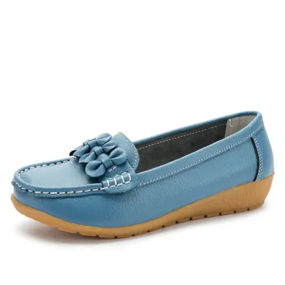🔥Last Day 50% OFF ⏰Women's Soft Flat Soft Sole Orthopedic Loafers - Proven Plantar Fasciitis, Foot and Heel Pain Relief
