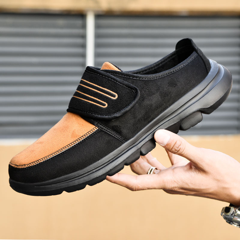 🔥Last Day 70% OFF ⏰MEN'S COMFORTABLE SUEDE THICK SOLE SLIP-ON CASUAL SHOES - Proven Plantar Fasciitis, Foot and Heel Pain Relief