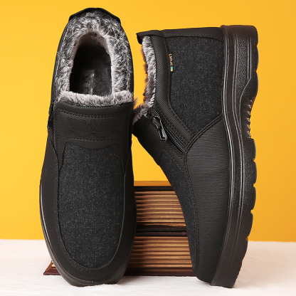 🔥Hot Sale 70% OFF🎉Men's Everyday Warm Orthopedic Waterproof And Non-Slip Slip-On Shoes - The best gift for your family
