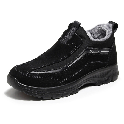 🔥Hot sale-70% OFF🔥Men's Comfy Warm Orthopedic shoes Waterproof Non-Slip Winter Fleece Shoes - For 20+ Mobility Disorders and Foot Conditions