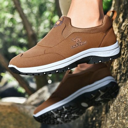🔥Hot Sale🎁--70% OFF🎉New Men's Non-slip Walking Leather Lightweight Breathable Casual Loafers - Reduce Pain and Discomfort of