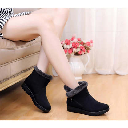 🔥Limited Time Offer 70% OFF🔥Women Fur Plush Winter Ankle Boot 