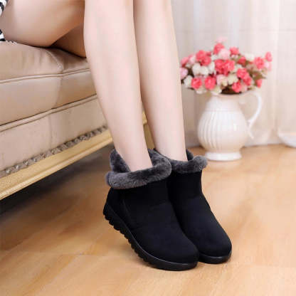 🔥Limited Time Offer 70% OFF🔥Women Fur Plush Winter Ankle Boot 