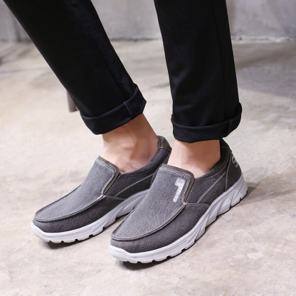 ⏰Last Day! 70% OFF 🔥Men's Good arch support & Easy to put on and take off & Breathable and light & Non-slip Shoes - Best Walking Shoes for Middle Aged People 