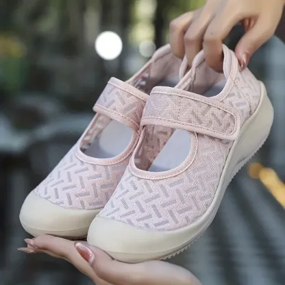 🔥Limited Time Offer 70% OFF🔥 Women's Velcro Mesh Orthopedic Casual Shoes - Proven Plantar Fasciitis, Foot and Heel Pain Relief