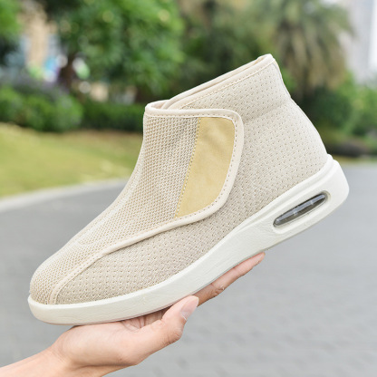 🔥Hot sale-70% OFF🔥Men's Velcro orthopedic shoes-anti-slip breathable widened-for hallux valgus, swollen feet, foot pain fasciitis