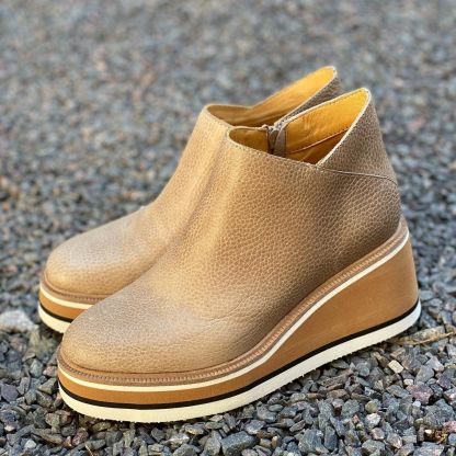 ⏰Promotion - 70% OFF🔥Womens Platform Wedge Ankle Orthopedic Boots - Proven Plantar Fasciitis, Foot and Heel Pain Relief