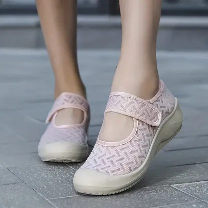 🔥Limited Time Offer 70% OFF🔥 Women's Velcro Mesh Orthopedic Casual Shoes - Proven Plantar Fasciitis, Foot and Heel Pain Relief
