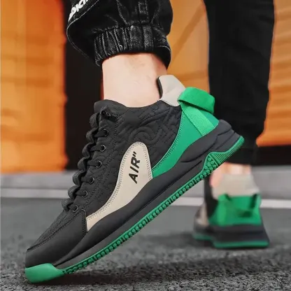 🔥On This Week Sale OFF 70%🔥Men's Casual Leather Air Cushion Shoes - Proven Plantar Fasciitis, Foot and Heel Pain Relief