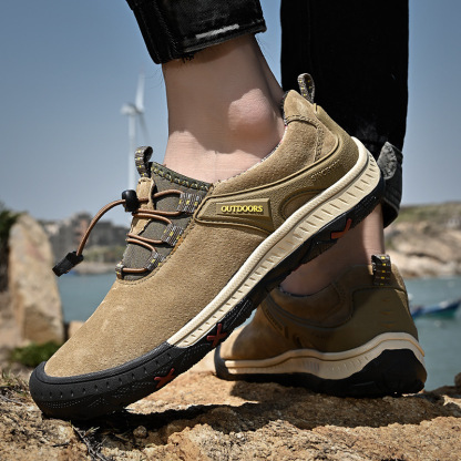 🔥On This Week Sale 70% OFF🔥MEN'S OUTDOOR COMFORTABLE ORTHOPEDIC HIKING SNEAKERS - Painless Standing For 12 Hours