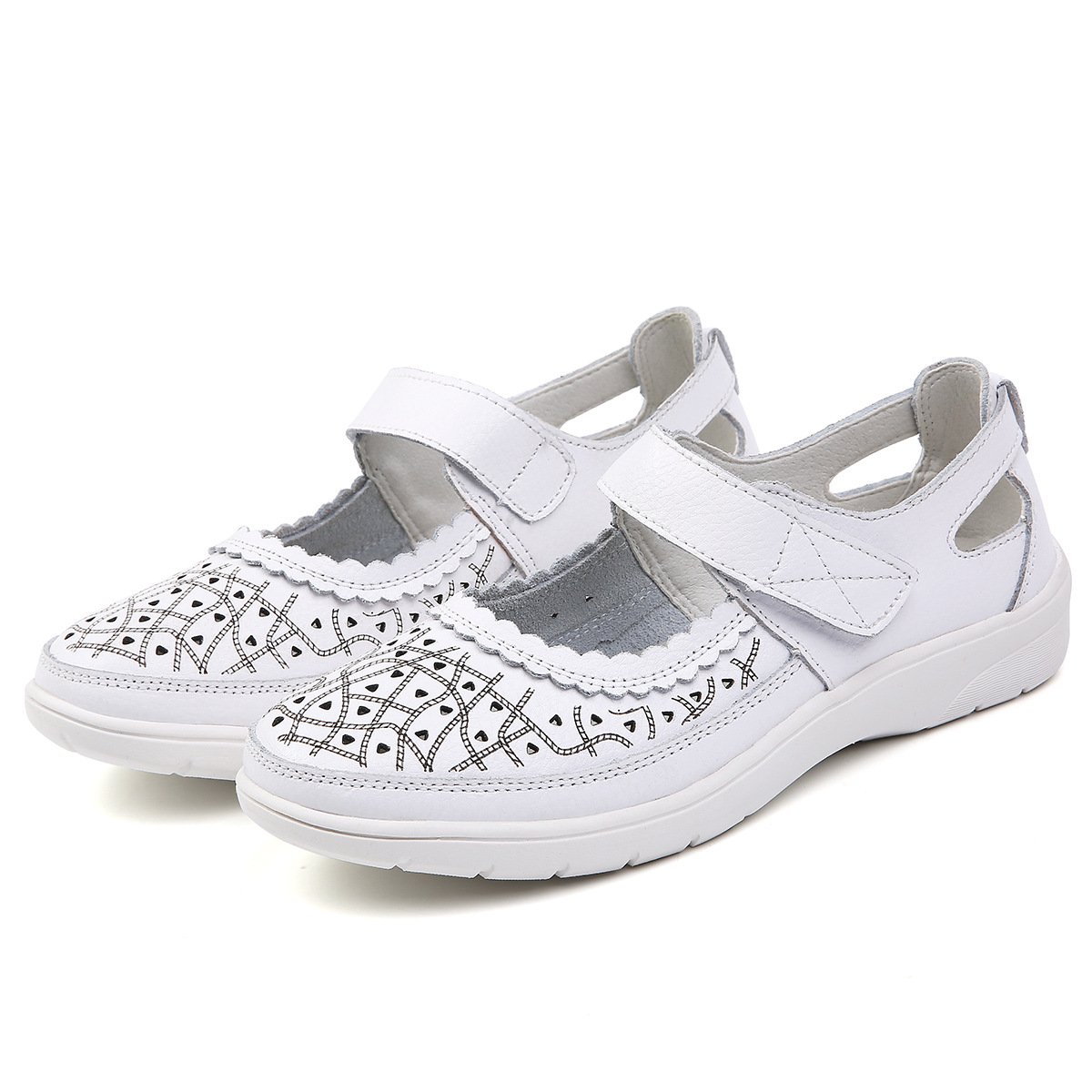 🔥Last Day 50% OFF ⏰Women's Comfort Leather Orthopedic Shoes - Proven Plantar Fasciitis, Foot and Heel Pain Relief