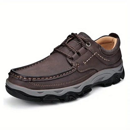 🔥Hot Sale! 50% OFF 🔥Men's Comfortable Arch Support Orthopedic Leather Loafers - Improved Posture For Pain Relief