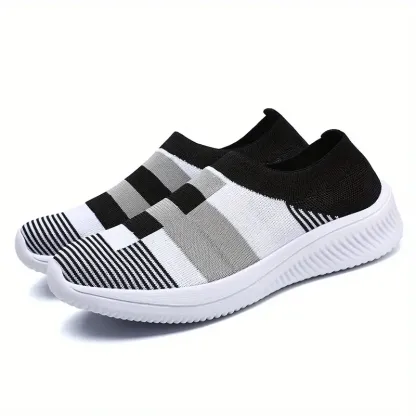 🔥Last Day Promotion 70% OFF⏰Women's Colorblock Comfortable & Breathable Slip On Sports Orthopedic Shoes