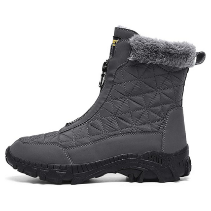 (⏰Limited Time 50% Discount Event) Men's Winter Warm Wide Toe Orthopedic Arch Support Snow Boots Waterproof Non-slip Anti-puncture Work Boots