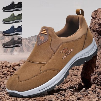 🔥Hot Sale🎁--70% OFF🎉New Men's Non-slip Walking Leather Lightweight Breathable Casual Loafers - Reduce Pain and Discomfort of