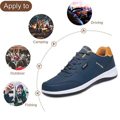 🔥Last Day Sale 60% OFF 🔥Men Arch Support & Breathable and Light & Non-Slip Shoes - Comfy Casual Walking Orthopedic Shoes