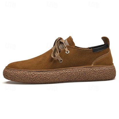 💥New style promotion 50% OFF💥Men's Orthopedic Casual Suede Lace-Up Shoes  – Comfy Casual Walking Orthopedic Shoes
