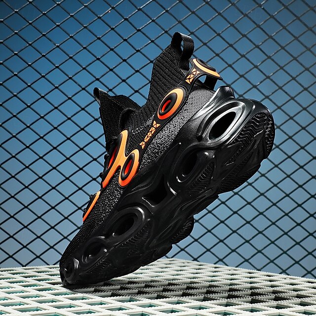🔥Hot Sale🎁--50% OFF🎉Men's Futuristic Sneakers, High-Tech Design with Flexible Mesh Upper and Unique Bubble Sole, Ideal for Urban Style and Casual Outings