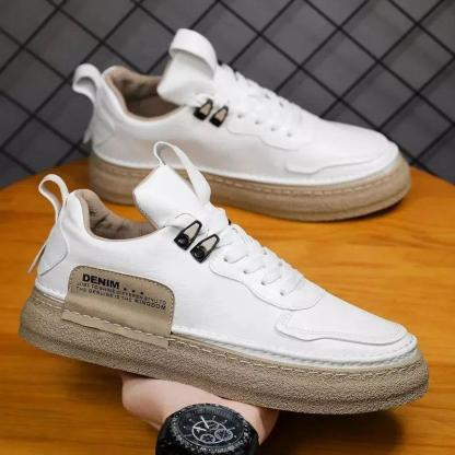 🔥LAST DAY 70% OFF🔥Trendy casual soft-soled genuine leather orthopedic sneakers - Proven Plantar Fasciitis, Foot and Heel Pain Relief