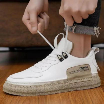 🔥LAST DAY 70% OFF🔥Trendy casual soft-soled genuine leather orthopedic sneakers - Proven Plantar Fasciitis, Foot and Heel Pain Relief