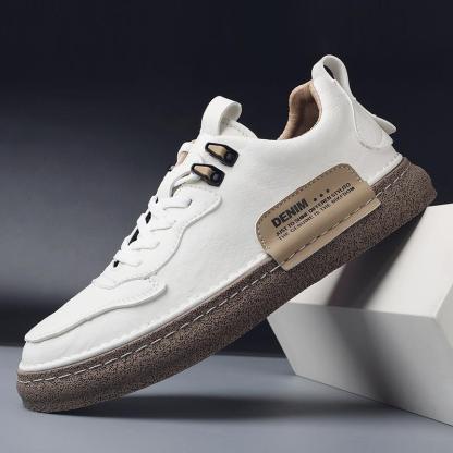 🔥LAST DAY 70% OFF🔥Trendy casual soft-soled genuine leather orthopedic sneakers - Proven Plantar Fasciitis, Foot and Heel Pain Relief