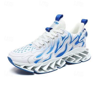 ⏰Promotion - 70% OFF🔥Men's Neon Wave Design Breathable Upper and Cushioned Sole Orthopedic Sneaker