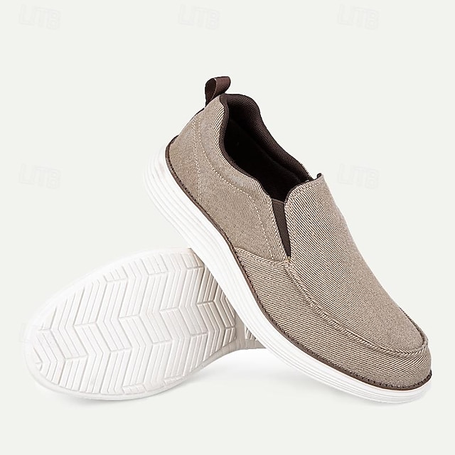 🔥Last Day 70% OFF🔥Men's Casual Slip-On Canvas Loafers – Podiatrist Approved Style Recommended
