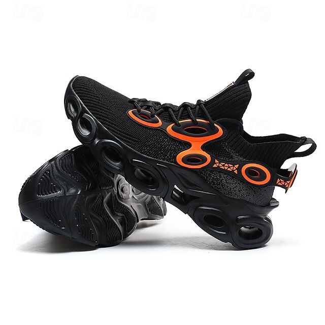 🔥Hot Sale🎁--50% OFF🎉Men's Futuristic Sneakers, High-Tech Design with Flexible Mesh Upper and Unique Bubble Sole, Ideal for Urban Style and Casual Outings