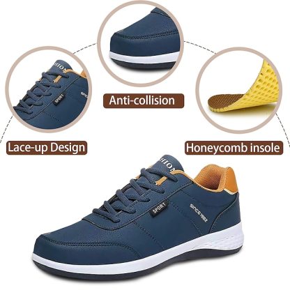 🔥Last Day Sale 60% OFF 🔥Men Arch Support & Breathable and Light & Non-Slip Shoes - Comfy Casual Walking Orthopedic Shoes