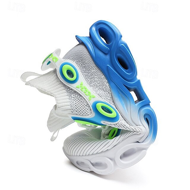 🔥Hot Sale🎁--50% OFF🎉Men's Futuristic Sneakers, High-Tech Design with Flexible Mesh Upper and Unique Bubble Sole, Ideal for Urban Style and Casual Outings
