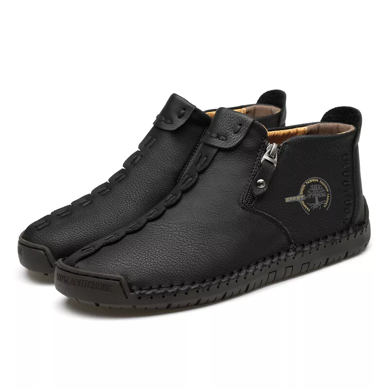 ⏰Promotion - 70% OFF🔥Women's Casual Fashion Non-slip Leather Medieval Slip-on Boots - Proven Plantar Fasciitis, Foot and Heel Pain Relief