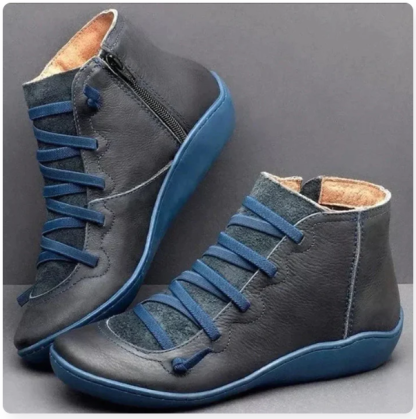 🔥Last Day Promotion 70% OFF⏰Women's Orthopedic Leather Ankle Orthopedic Boots - Proven Plantar Fasciitis, Foot and Heel Pain Relief