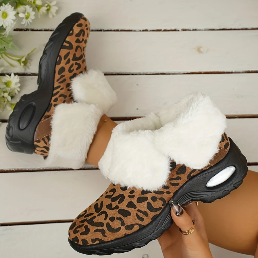 ⏰Promotion - 70% OFF🔥Thermal Lined Slip On Waterproof Arch Surport Snow Orthopedic Boots for Women - Proven Plantar Fasciitis, Foot and Heel Pain Relief